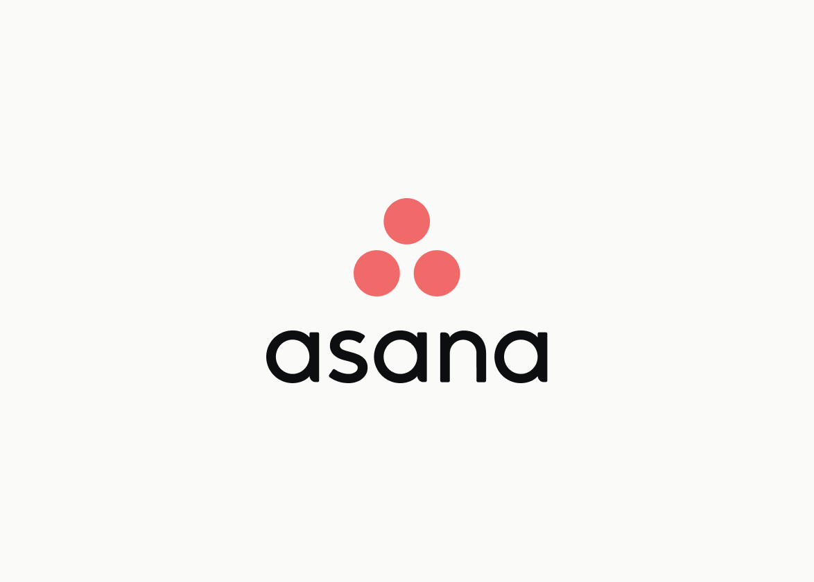 Asana Trademark Logo Lockup Vertical